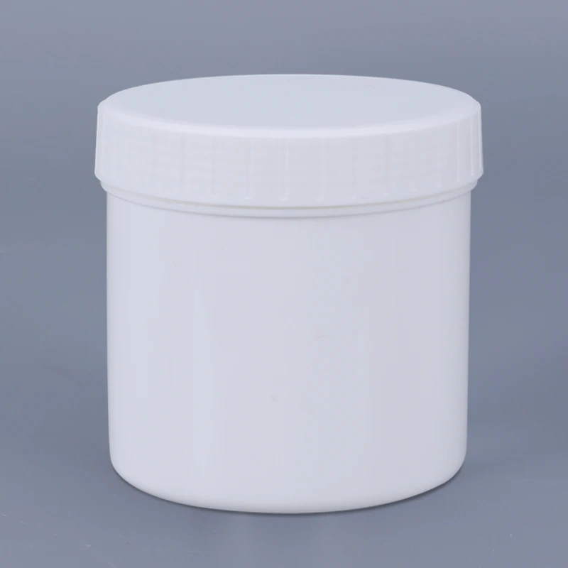 Wholesale HDPE Food Grade Super Seal 1L Spiral Plastic Jar Garlic Sauce Container With Inner Lid