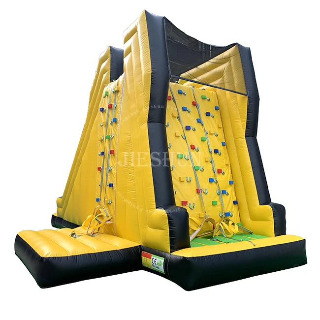 

Commercial Inflatable Rock Climbing Wall Mountain Three Sides for kids and adults, Optional colors