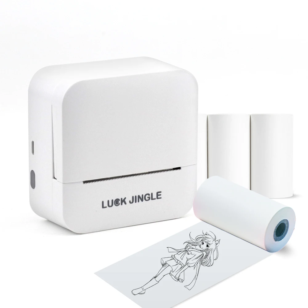 

57mm Mini Pocket Portable Thermal Photo Label Printer With Free App For Mobile