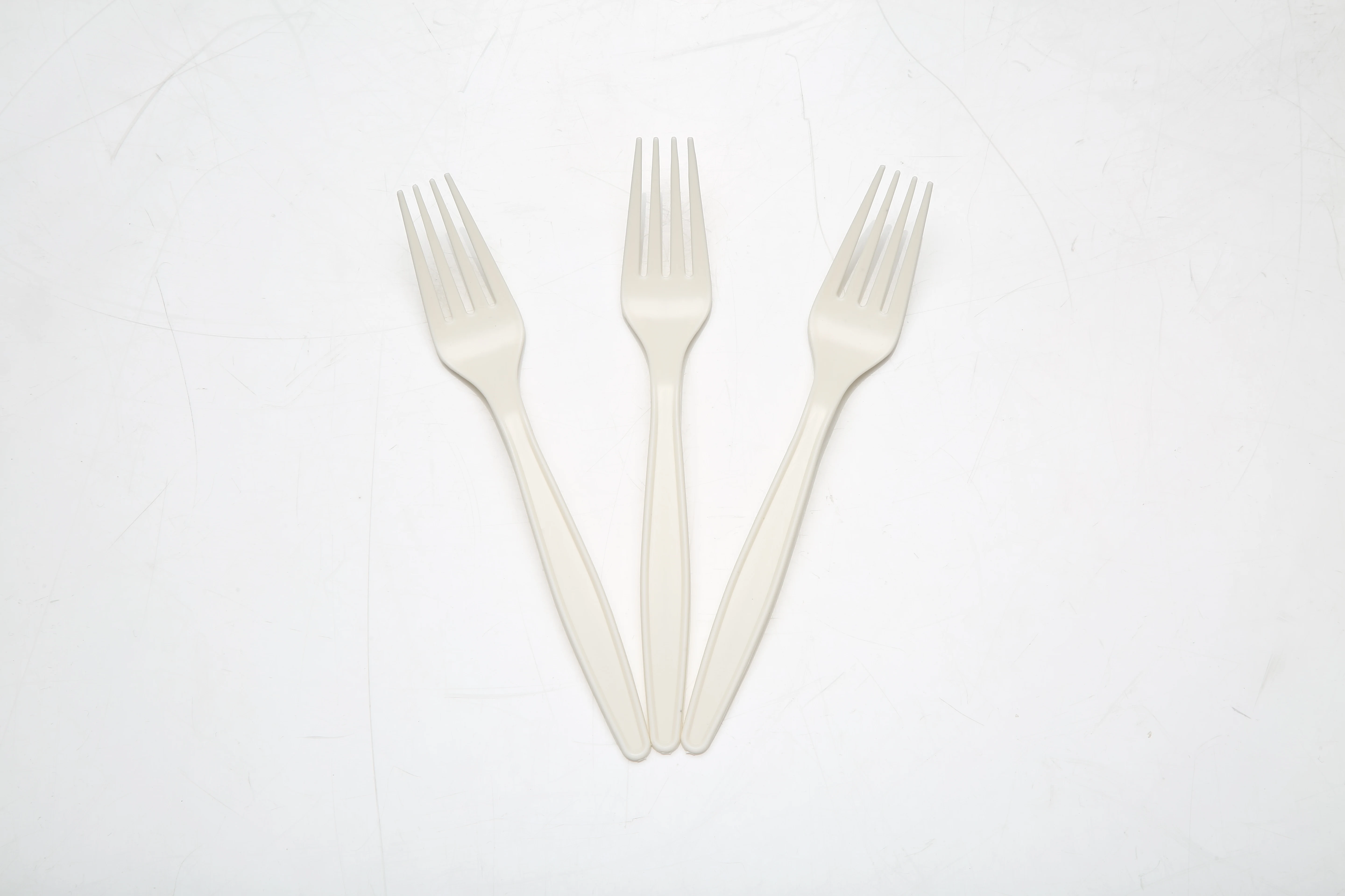 
Eco-friendly cornstarch 8 inch Fork bulk cornstarch plastic fork for salad 