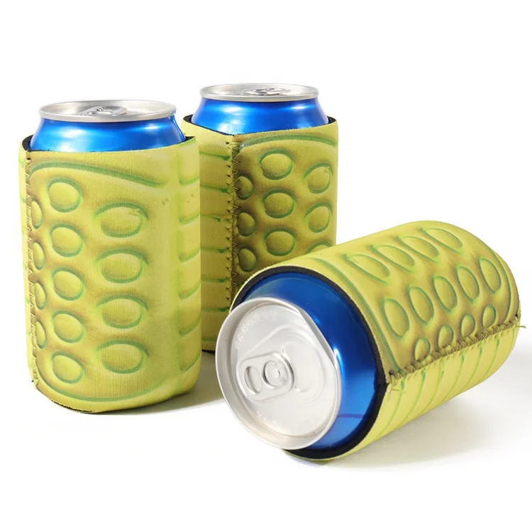 

New Fashion Sublimation Printing Custom Neoprene Can Cooler Beer Bottle Sleeve Stubby Cooler Holder