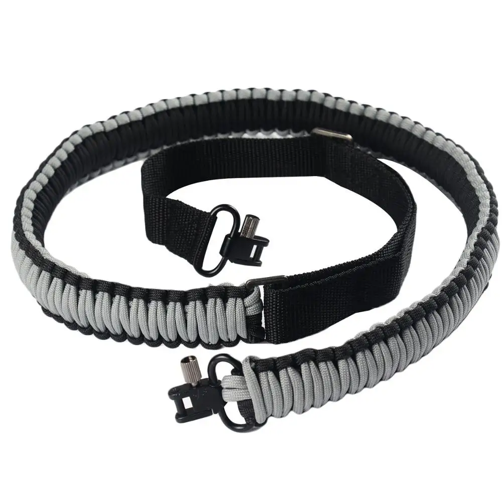 

Outdoor Tactical rifle Ar15 Hunting paracord Gun Sling, Customized color
