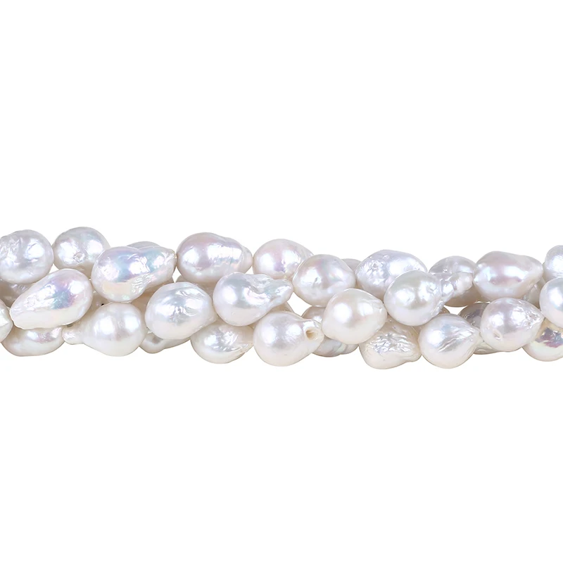 
14-15mm wholesale big baroque freshwater pearl string 