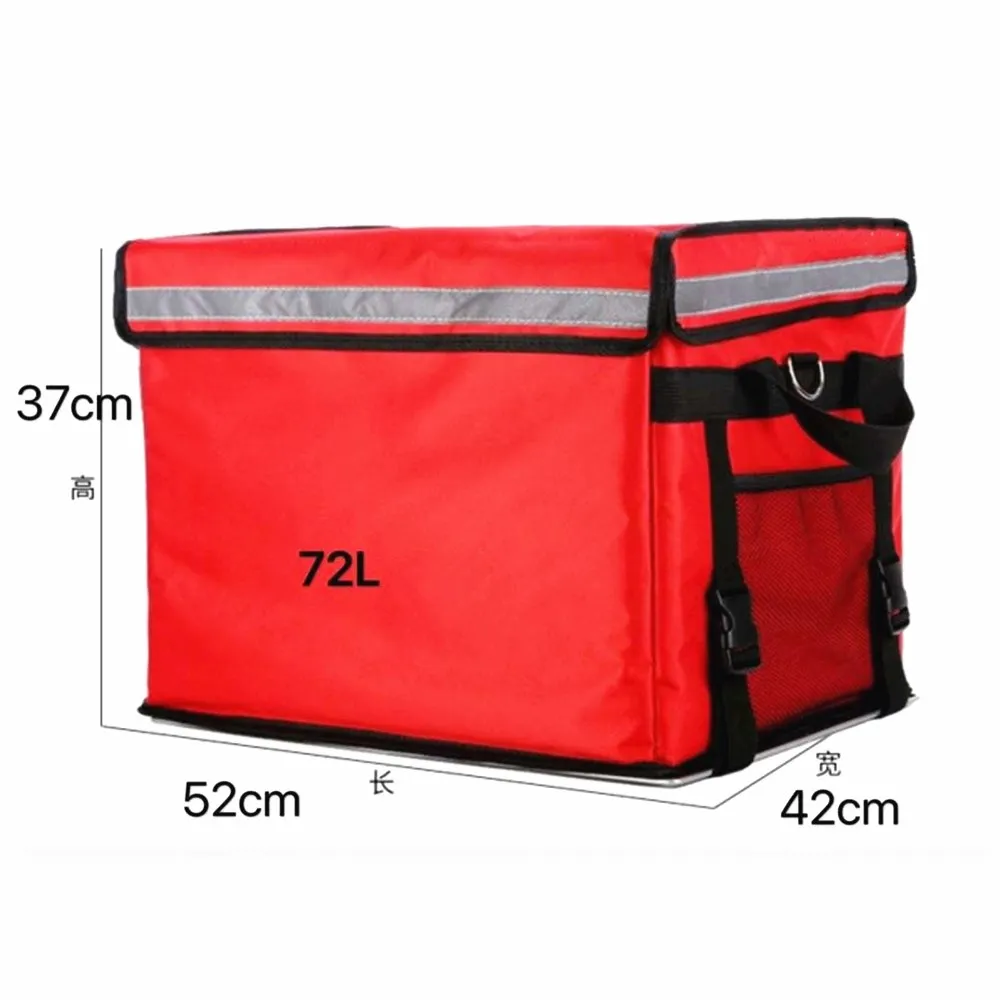 

72L larege capacity Waterproof Durable Big Capacity Food Delivery Bag, Customized color