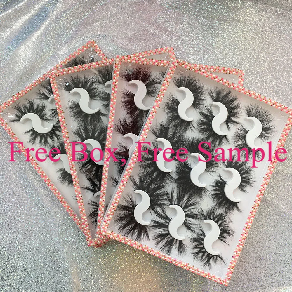 

wholesale custom lash box 3d bottom full strip mink lashes dramatic mink eyelashes vendors 3d 25mm mink eyelash, Black 3d mink eyelashes