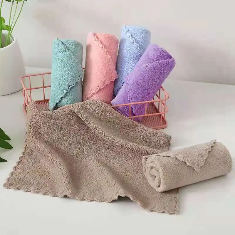 

wholesale Absorbent towel cleaning cloth rags home soft absorbance microfiber car window cleaning towel, Any color can be customized