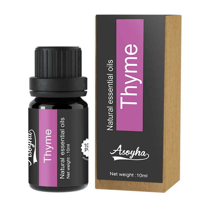 

Hot Sale Bulk Suppliers Water Insoluble Topical Massage Organic Cleaning Bedroom 100% Pure Good For Memory Thyme Essential Oil