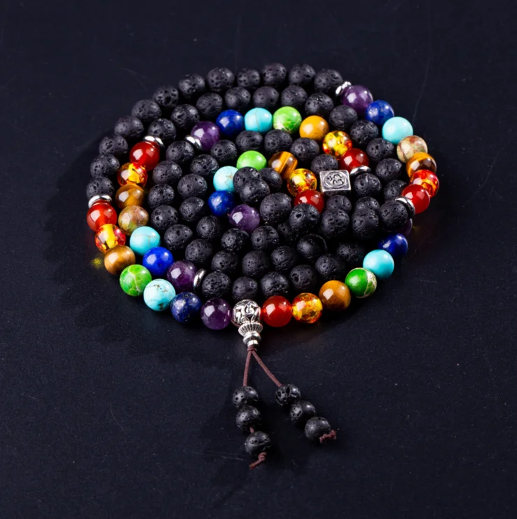 

Solar System Universe Natural Stone Beads Bracelet