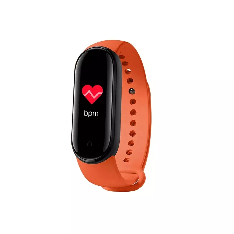 

Newest M5 Smart Bracelet Band 0.96 TFT Color Screen Smart Wristband M5 Heart Rate Fitness tracker, Black red blue