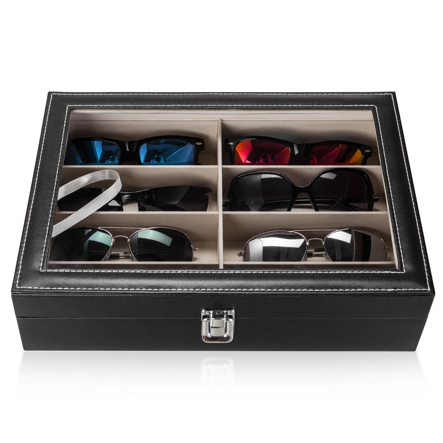 

High Quality Best Price Eyewear Packing Eyewear Display Box Stand Sunglasses Tray, Customized color