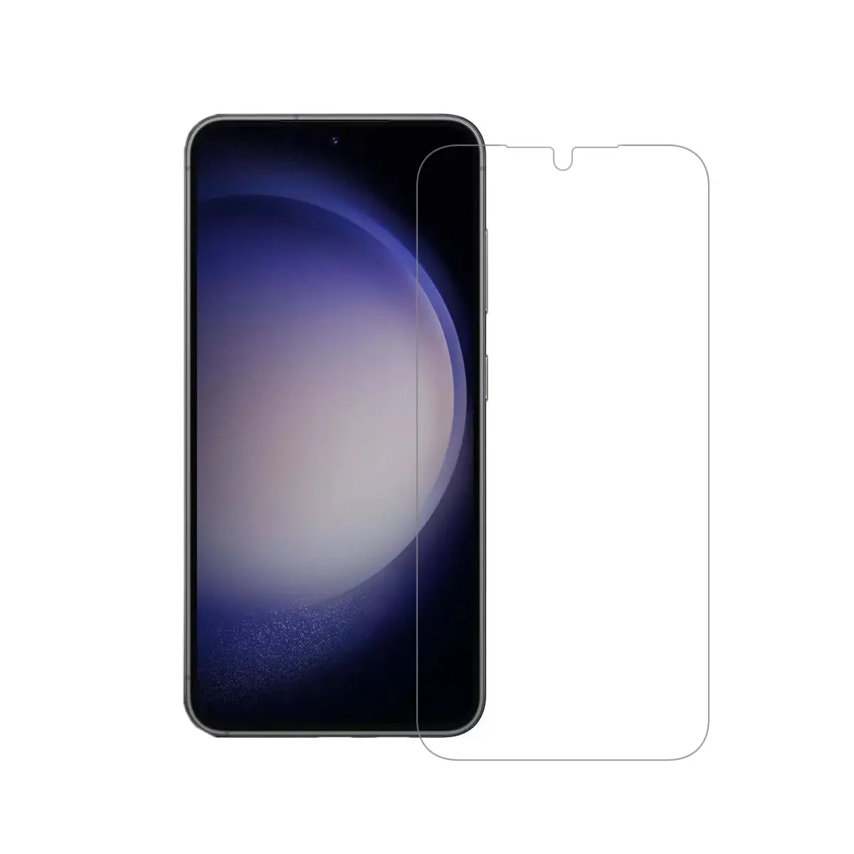 

New Hot sale Bulk pack 9H tempered glass Fingerprint Unlok screen protector For Samsung S24