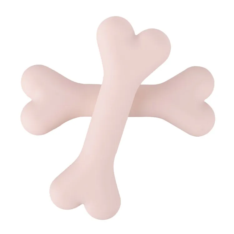

Safe And Interesting Silicone Bone Toy, Usually Used For Dog Chewing Training Toy Bone Biting Model