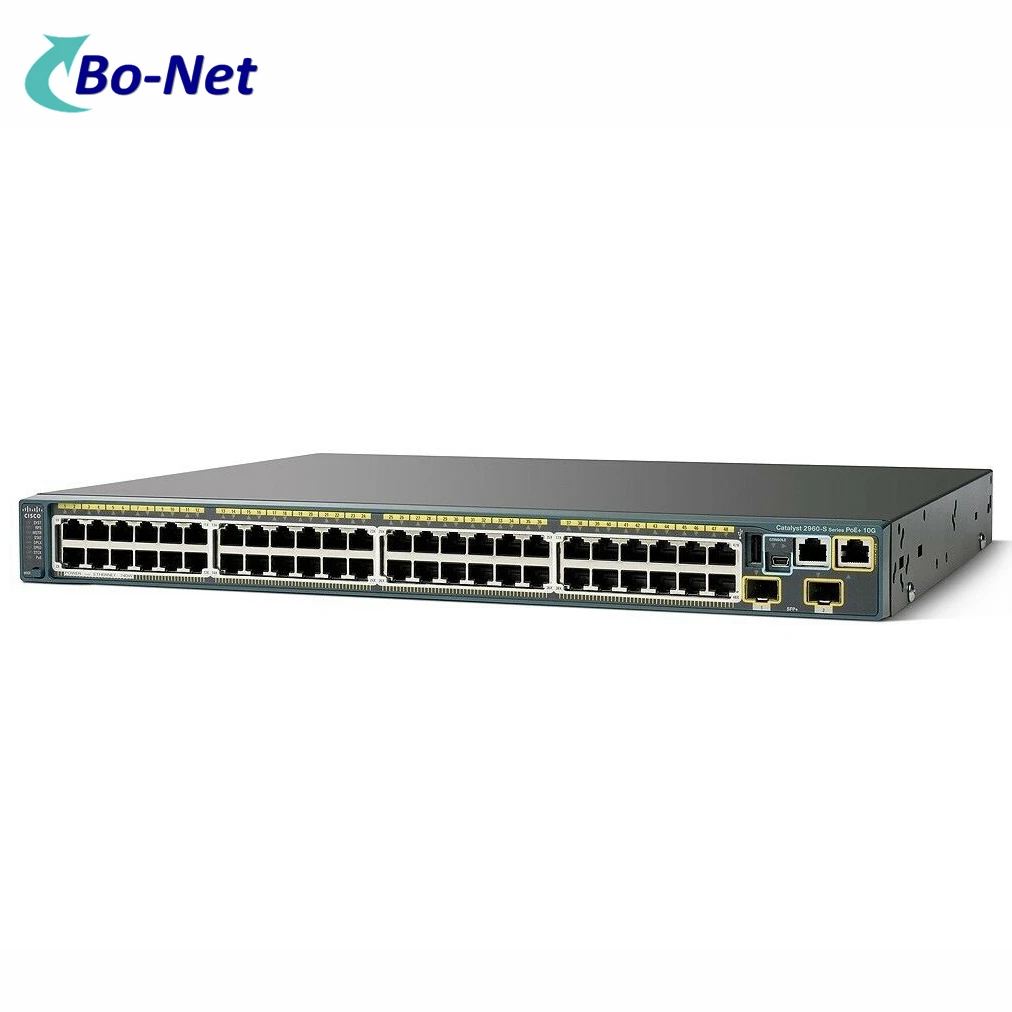 Used CISCO WS-C2960S-48FPD-L 48port 10/100/1000M switch managed network switch C2960S series pass test in stock