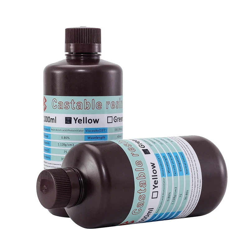 Stock Liquid Plastic Casting Resin Jewellery Casting Impressora 3d De