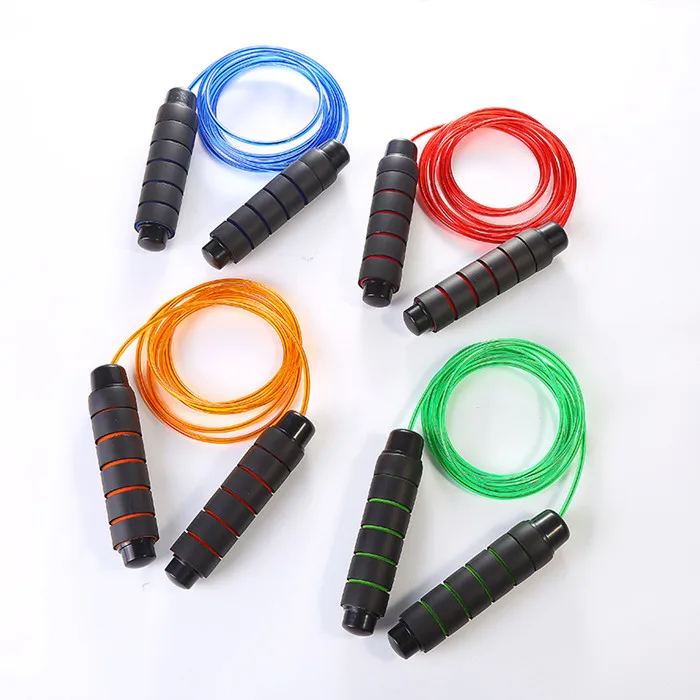 

Jump rope sponge non slip handle training kids workout equipment custom logo jump rope, Blue,red,green,yellow