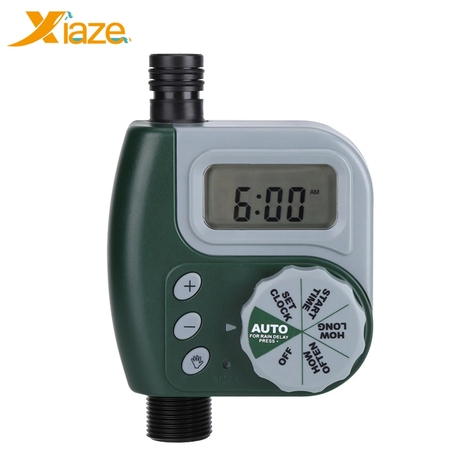 

irrigation system Garden Watering Irrigation Sprinkler Timer Programmable Hose Faucet Controller Timer, Green