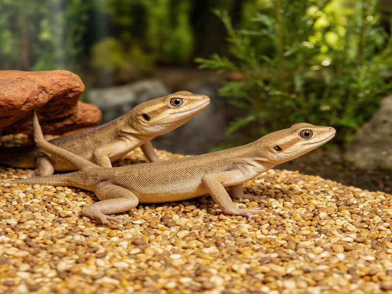 Safe non-particle substrate options for reptile enclosures
