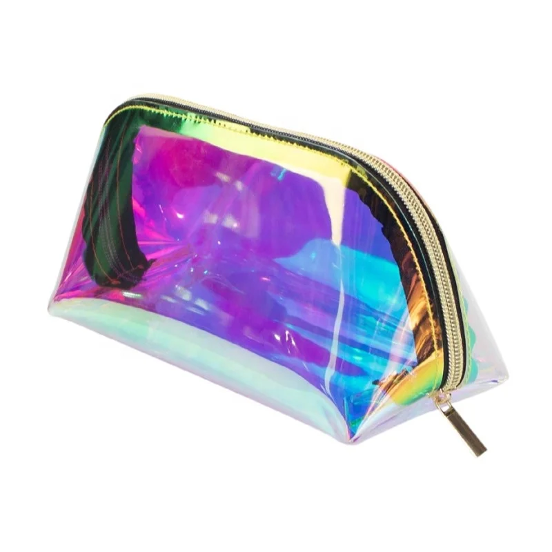

Transparent cool folding makeup bag unique makeup bags TPU makeup bag