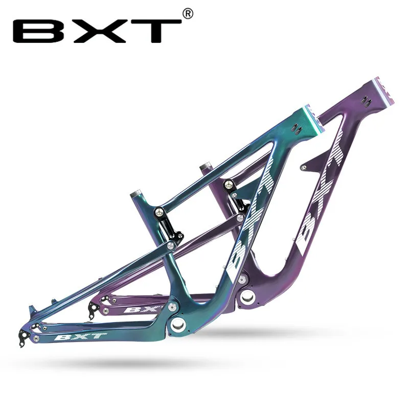 

New 29er Mountain Bicycle Full Suspension 29" Ceabon Rear Suspension Mountain Frame 142mm 148mm for AM XC