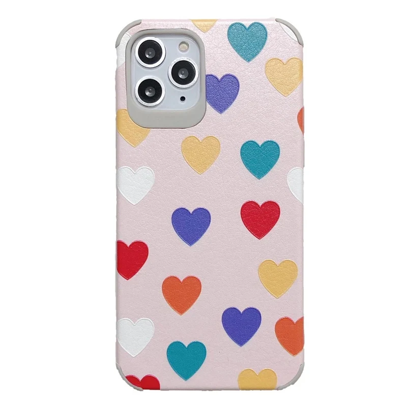 

Love Heart Phone Case For iPhone 12 Cute Case Coque For iPhone 12 11 Pro Max XR XS Max 7 8 Luxury Sot TPU Bumper Back Cover