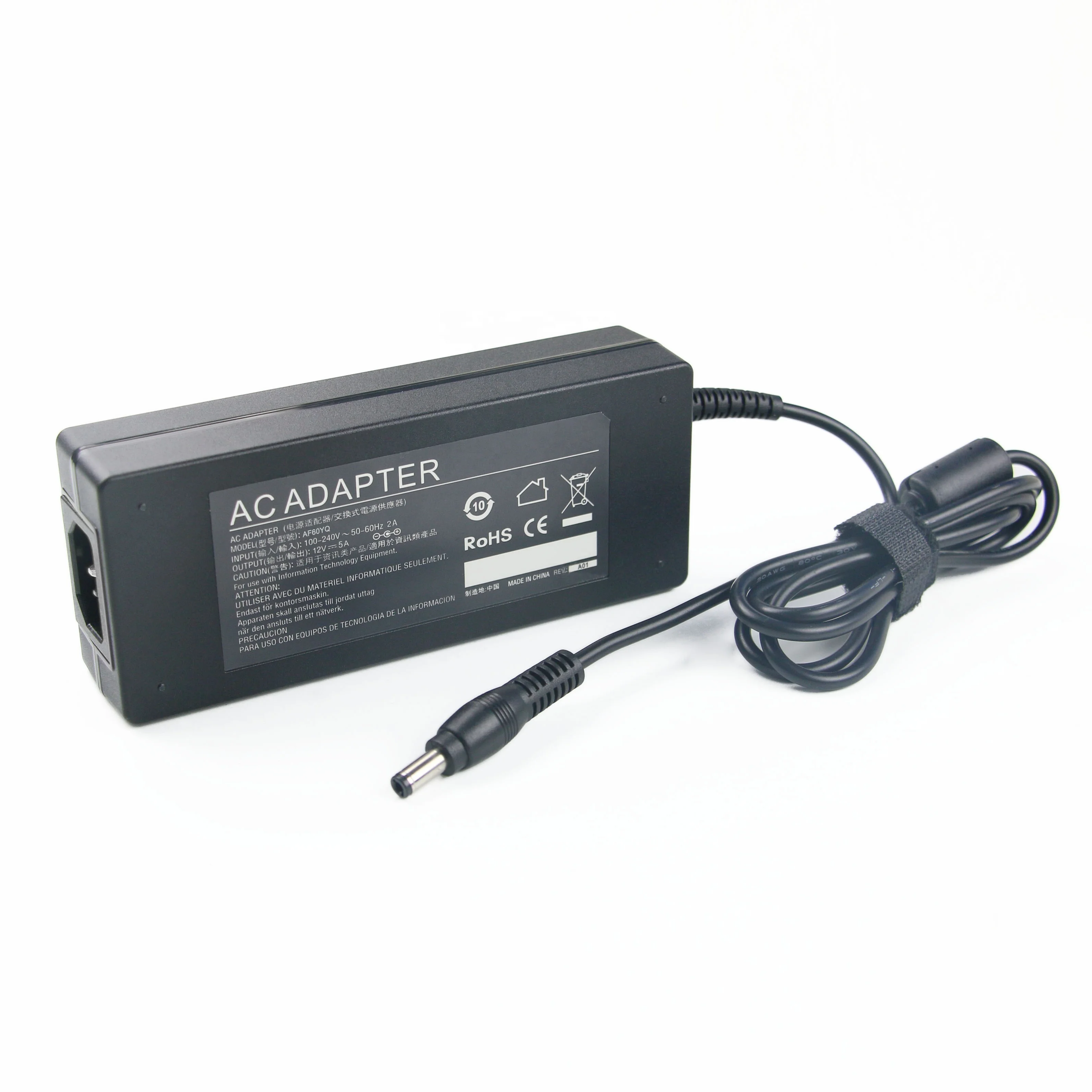 

AC/DC power adapter 12v 5a power supply 60W For LED LCD CCTV adapter