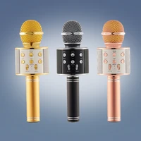 

Handheld bluetooth wireless microphone professional Portable Factory wholesale 2020 new product For USB for karaoke microphone