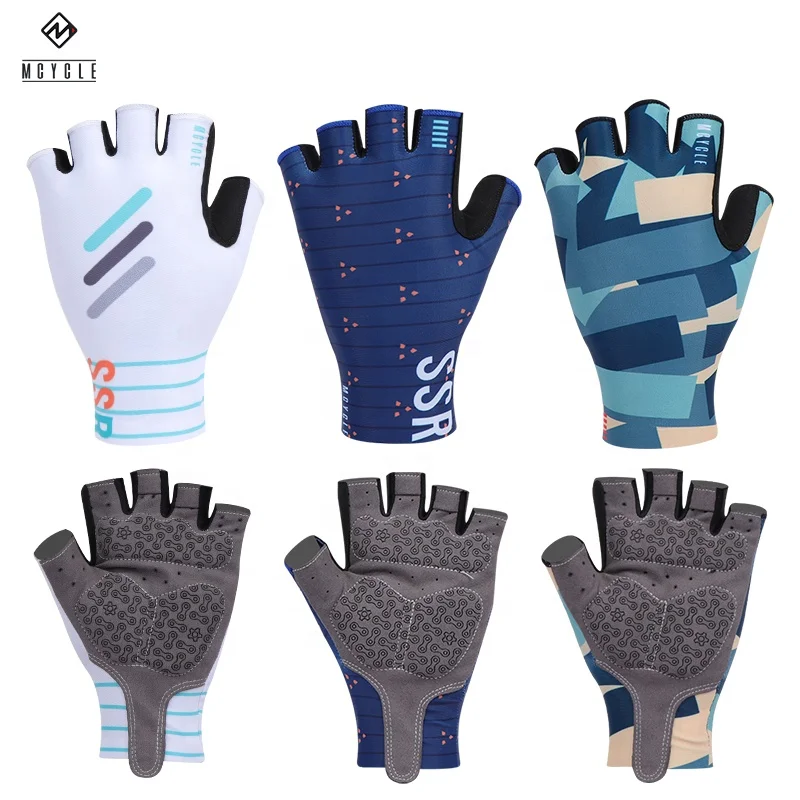 

Half Finger Outdoor Cycling Gloves Breathable Gel Anti-shock Sports Gloves MTB Bike Bicycle Glove, Oem