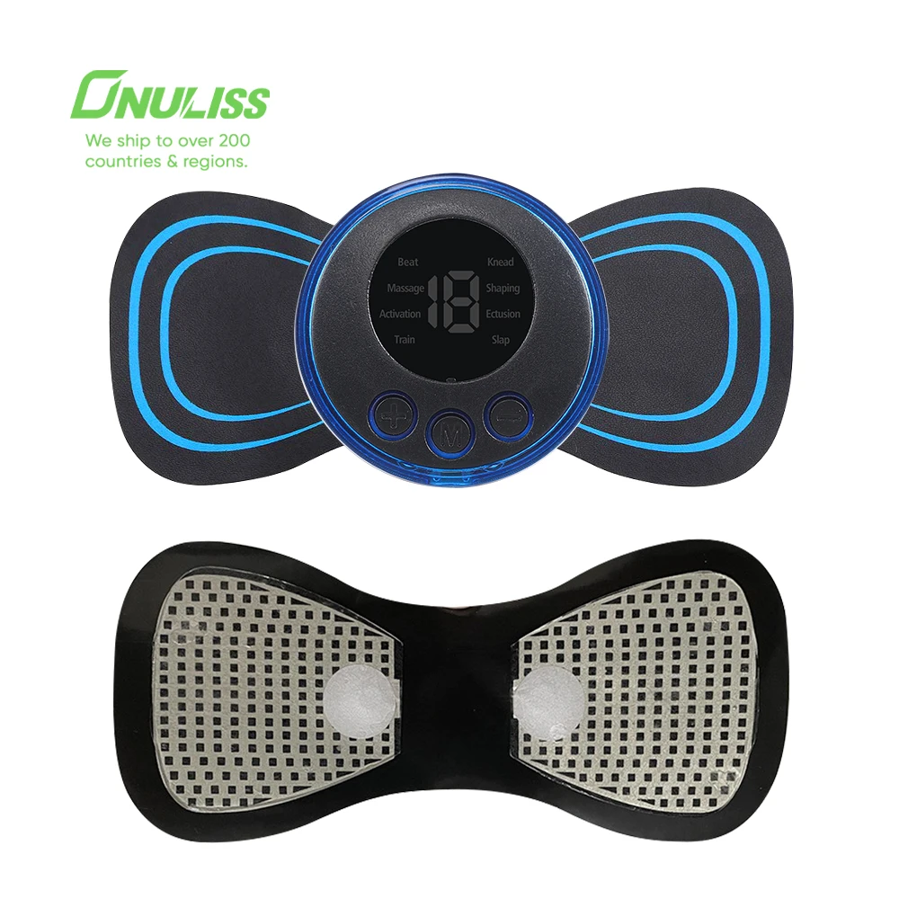 

Hot Selling Portable Wirelessf Neck Shoulder Massager Tens Unit Muscle Stimulator Device Mini Cervical Vertebra Massager