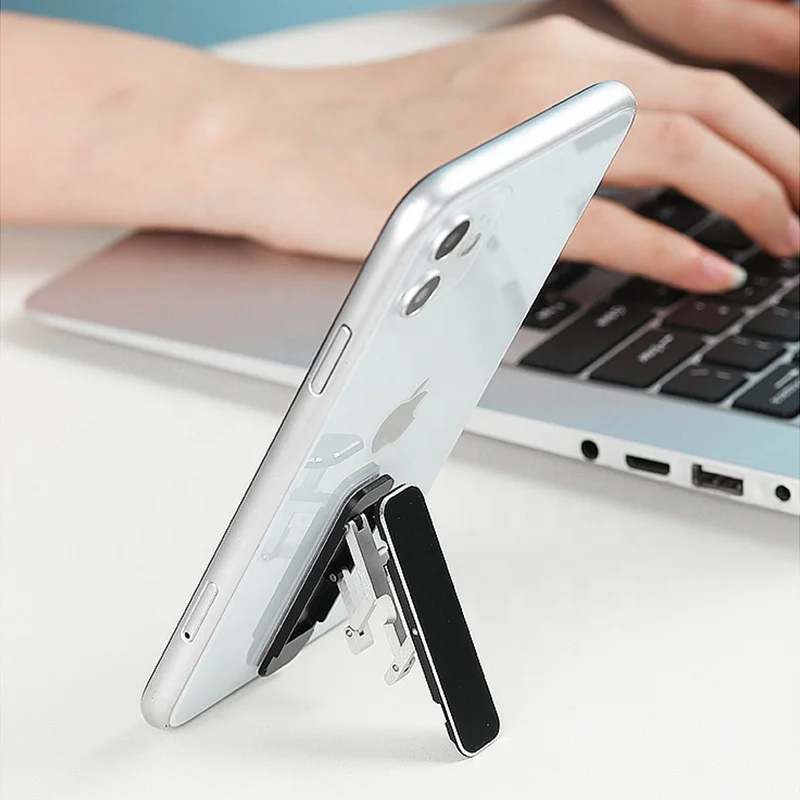 

universal adjustable angle durable aluminum foldable phone holder flexible magnetic kickstand mobile phone holders for phone
