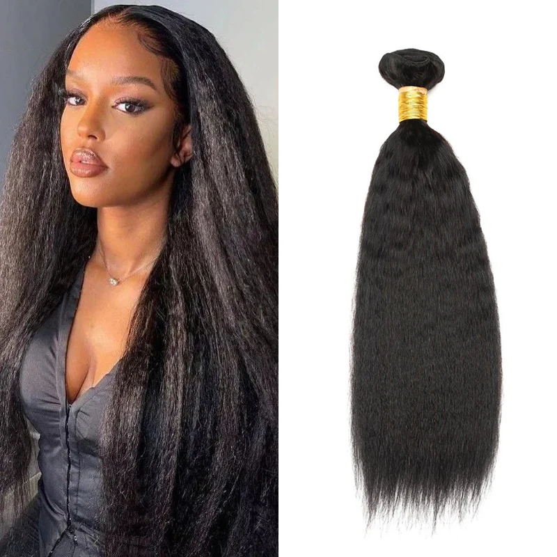 

HEFEI VAST wholesale cheap hair vendor brazilian virgin kinky straight human hair bundles with closure set, Natural color,1b#,1#(can be dyed any color)