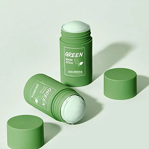 

Green Tea Purifying Clay Stick Mask Skin Care For Female MUD Travel