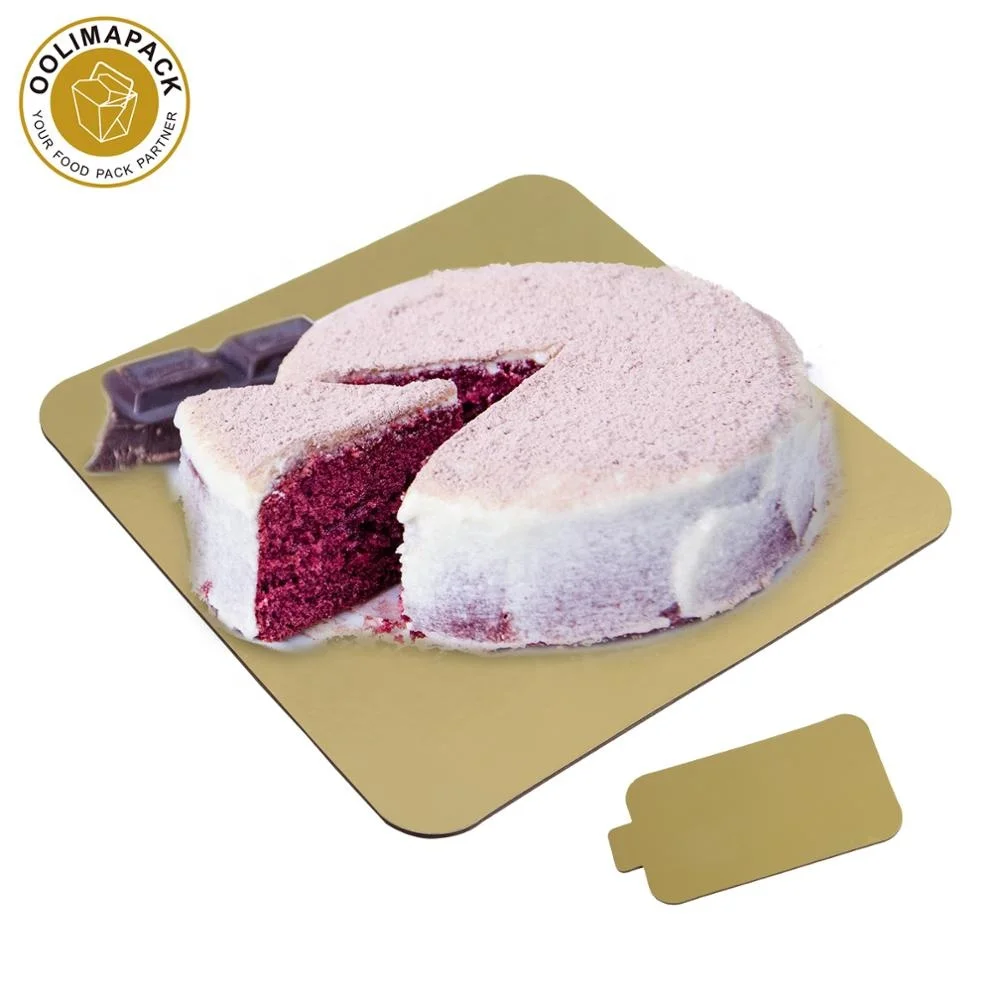 
Gold/silver cake board round,Mini cake paper board 