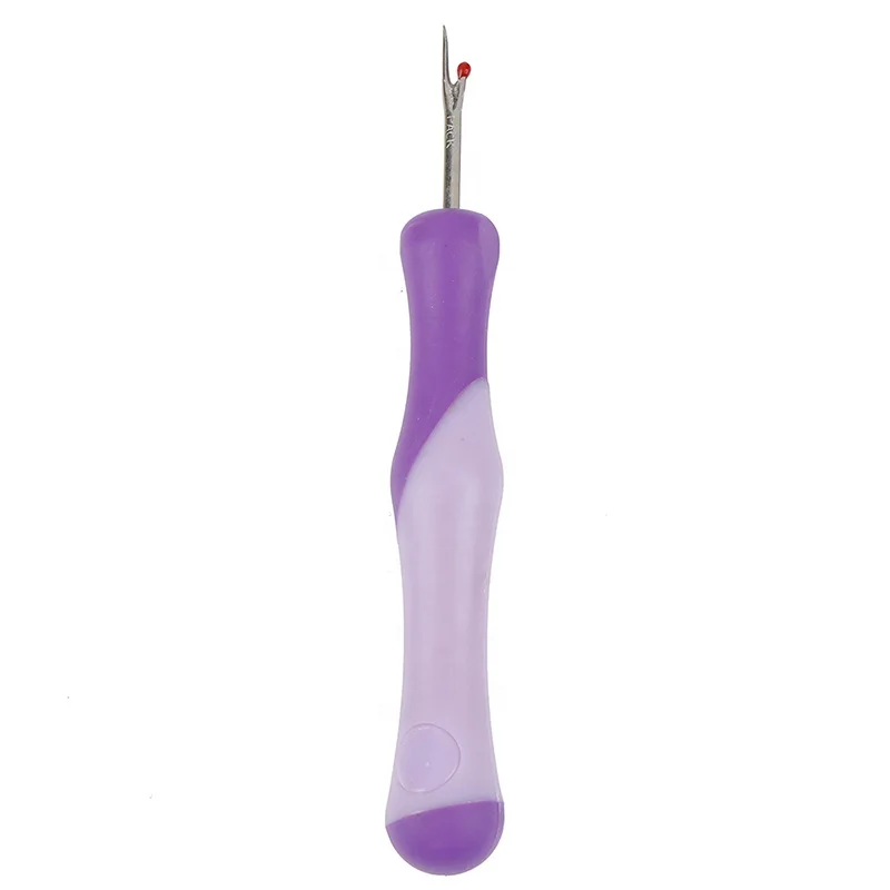 

Stitch removal knife Hand-made sharp purple handle green handle stitch ripper