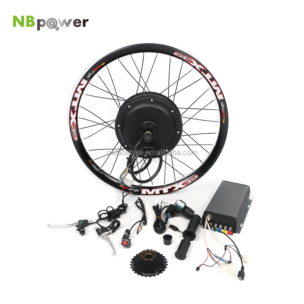 72v 5000w Electric Bike Kit 5000 Watt Hub Motor E Bicycle Kit With Optional Battery For