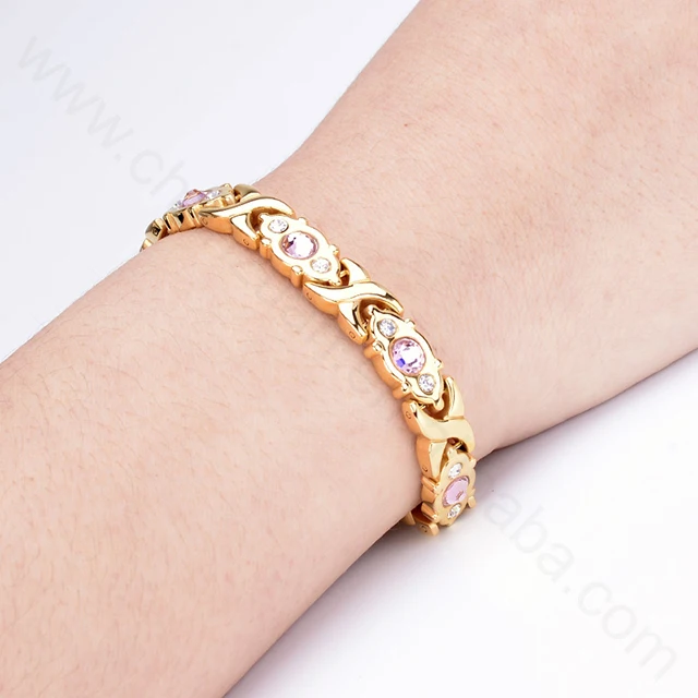 2020 Magnet Carbide Energy Health Medical Woman Magnetic Bracelet.jpg