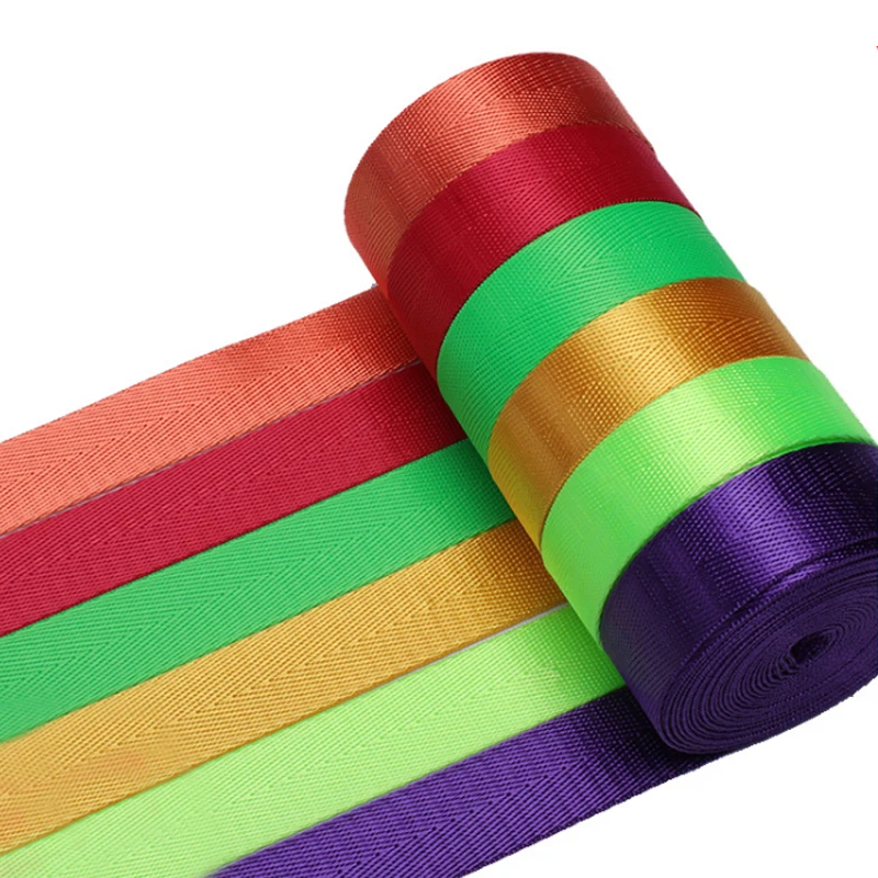 

Factory wholesale multicolored nylon herringbone webbing, Customized pantone tpx,tcxcolors