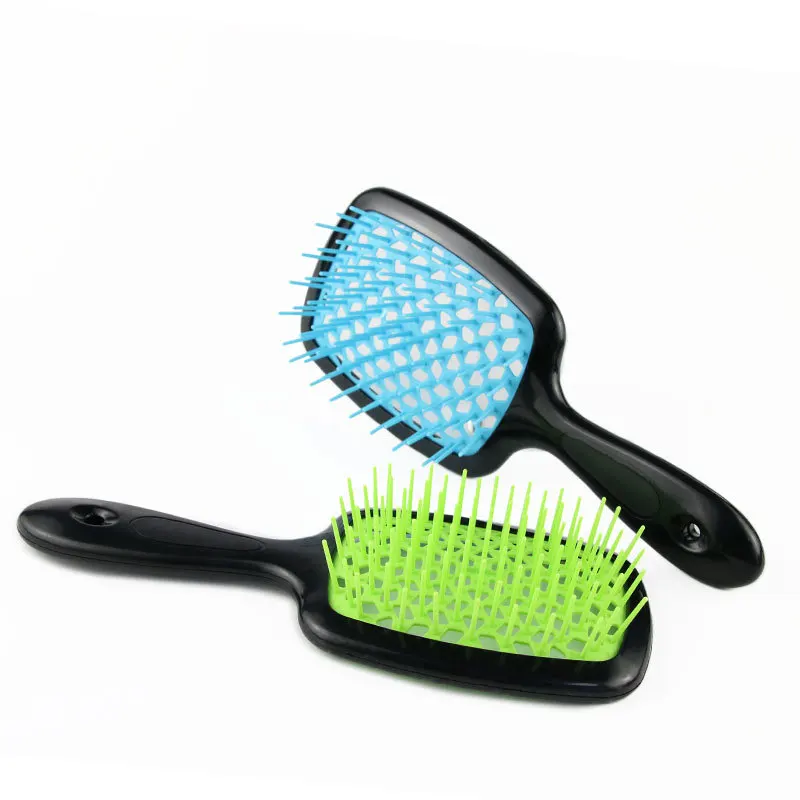 

Hot Selling Wholesale Customized 360 Wave Hair Brushes Detangling Denman Hair Brush Wet And Dry, As pic