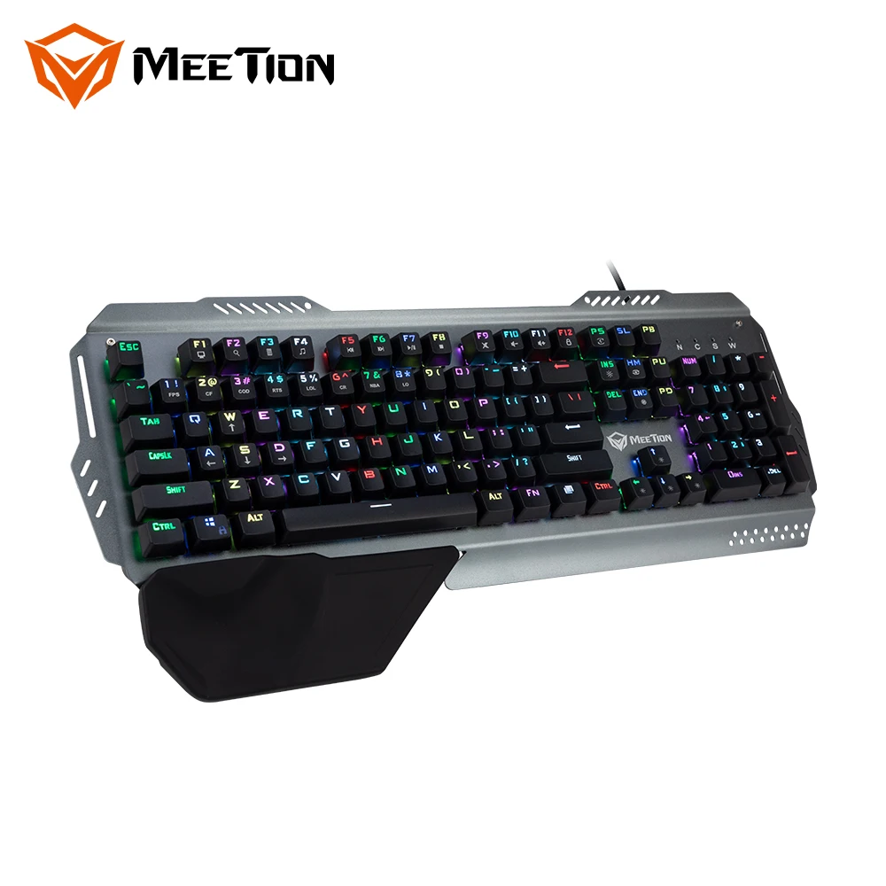 

MeeTion MK20 Gaming Keyboard for Backlight Gaming Keyboard, Red, grey