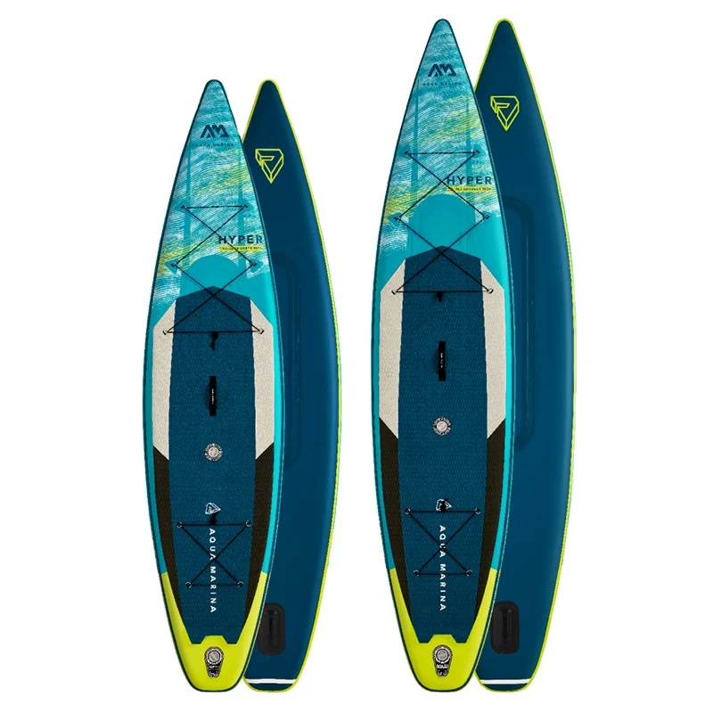 

Long Touring Inflatable Sup Paddle Board 2021 New Blue Color Best Price Long Trip double chamber Big Hyper Sup