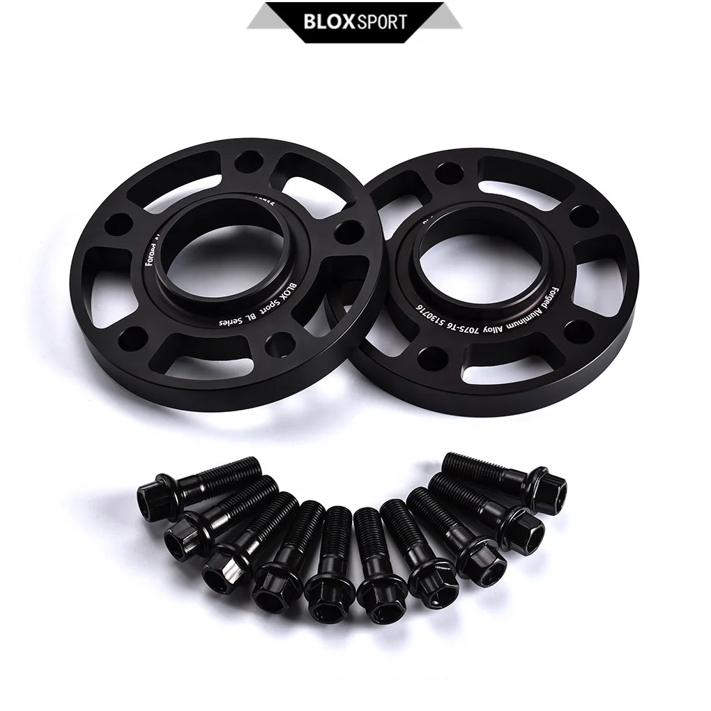 

5x130 CB71.6 | 4pcs 20mm | 7075T6 Wheel Spacer for Porsche Cayman S Year 2007-2020, Black