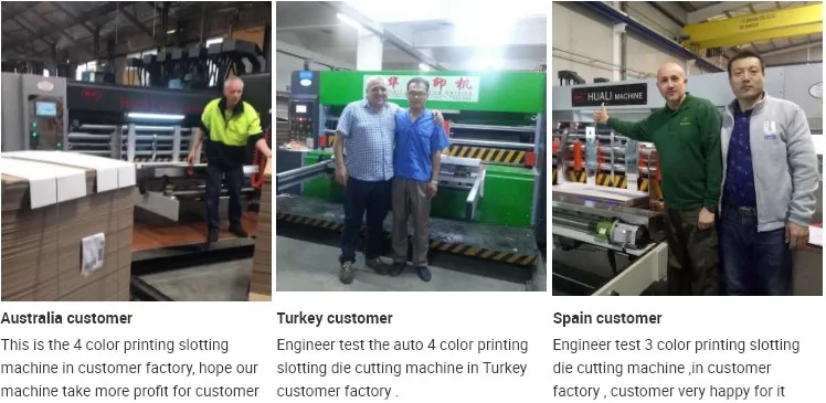 best sale automatic high speed 4 colors flexo printing die cutting machine price
