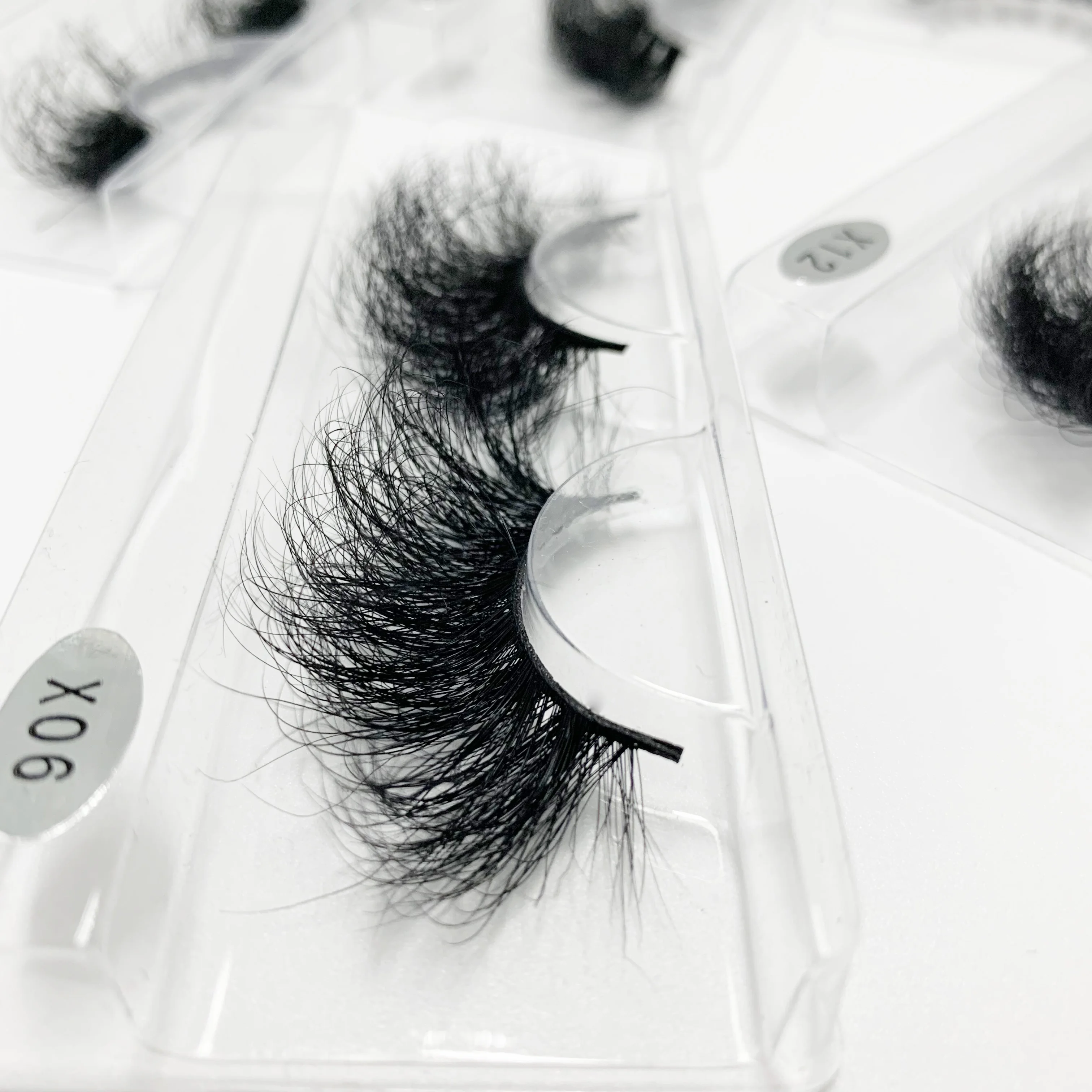 

Wholesale Vendor Free Shipping 5pairs 25mm real mink eyelashes sample set eyelashes vendor