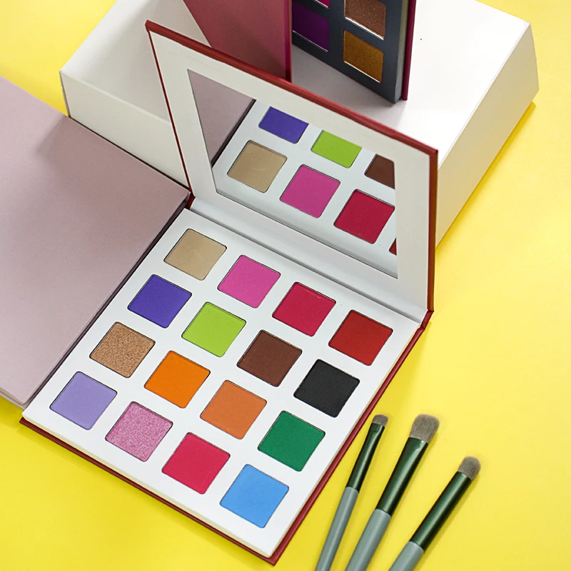 

wholesale 16 color square pan customize diy eyeshadow palette