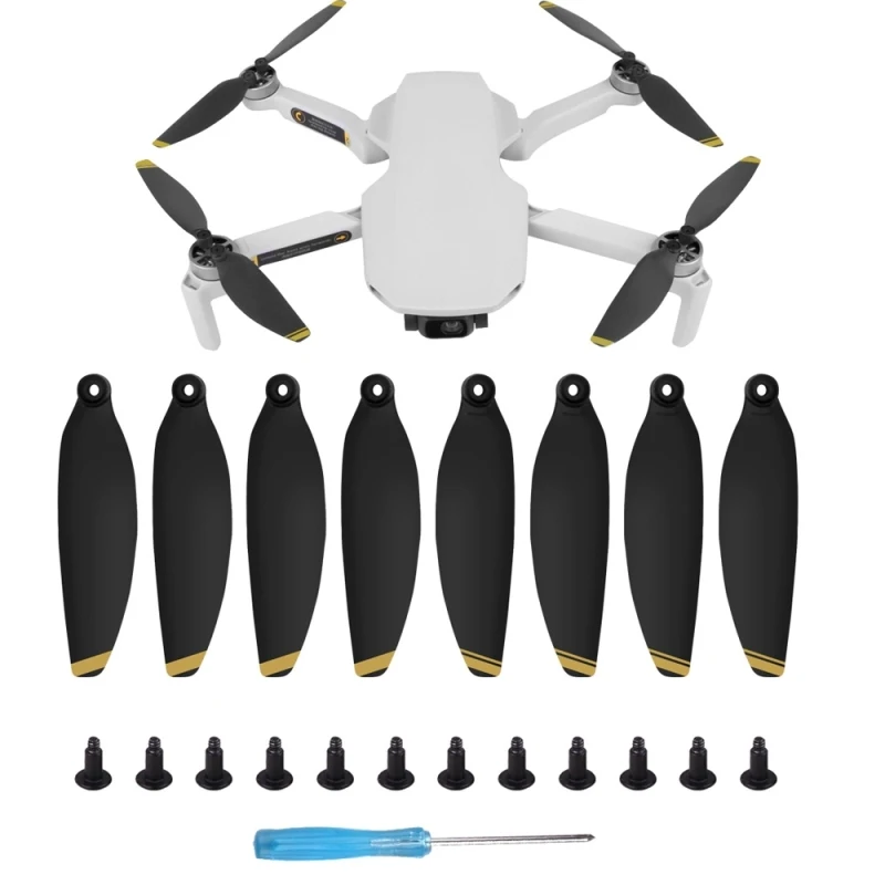 

New Arrival For DJI Mini 2 Sunnylife 4726F Low Noise Quick-release 8PCS/Set Wing Propellers