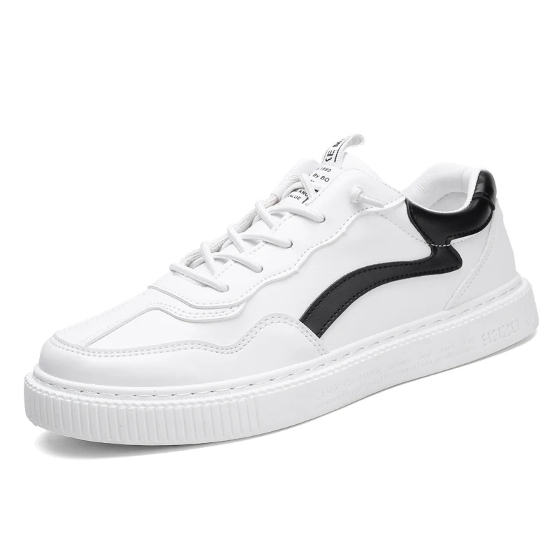 

China manufacturer outdoor and indoor daily simple white all skateboarding shoes men casual sneakers
