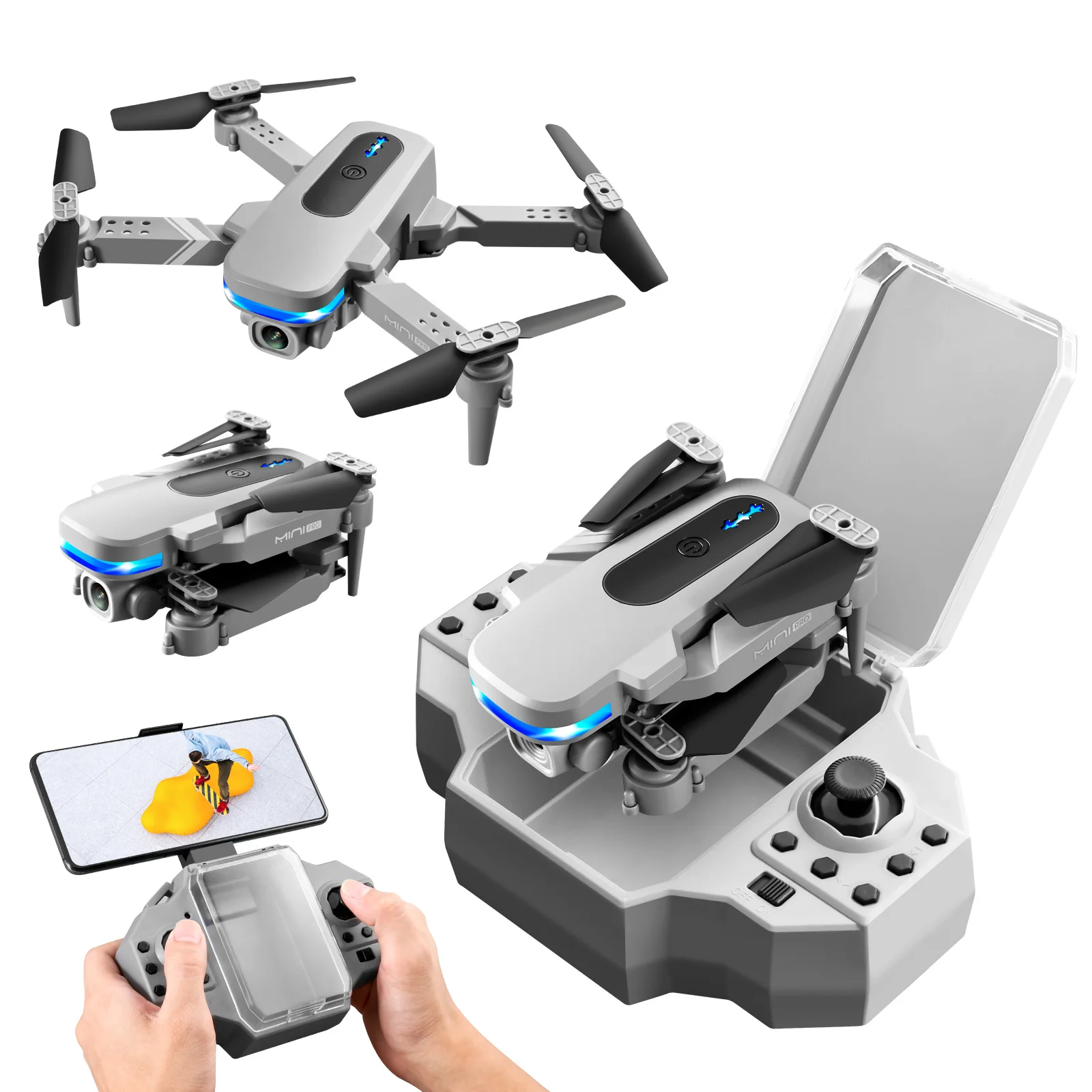

New KY910 Mini Drone 4k Hd Camera profesional Rc Drones Wifi Fpv Toy Outdoor Rc Quadcopter Fixed height Drones Boy For Toys