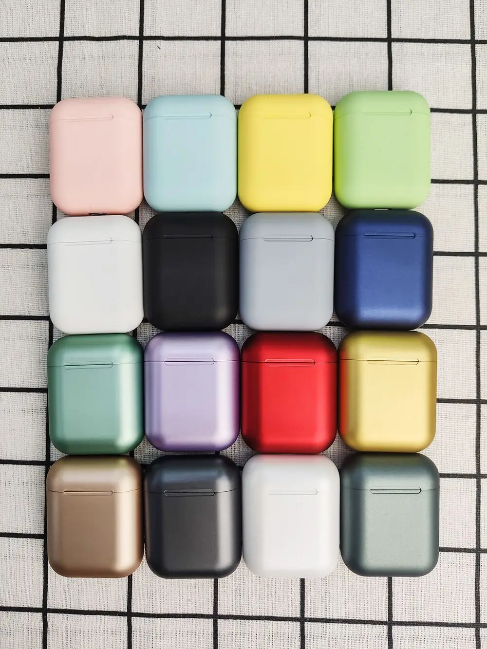 inPods 12 Eleven Pro i12 Metallic Color Finished TWS Earphones for Mobile Phones - ANKUX.COM