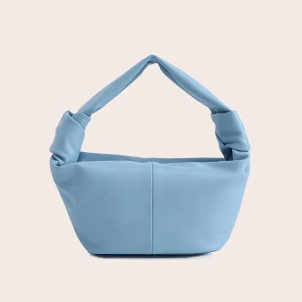 

2020 New Trendy Wild Handmade Knotted Dumpling Retro Fashion Soft Bag Portable Female Cloud Bag, 5 colors