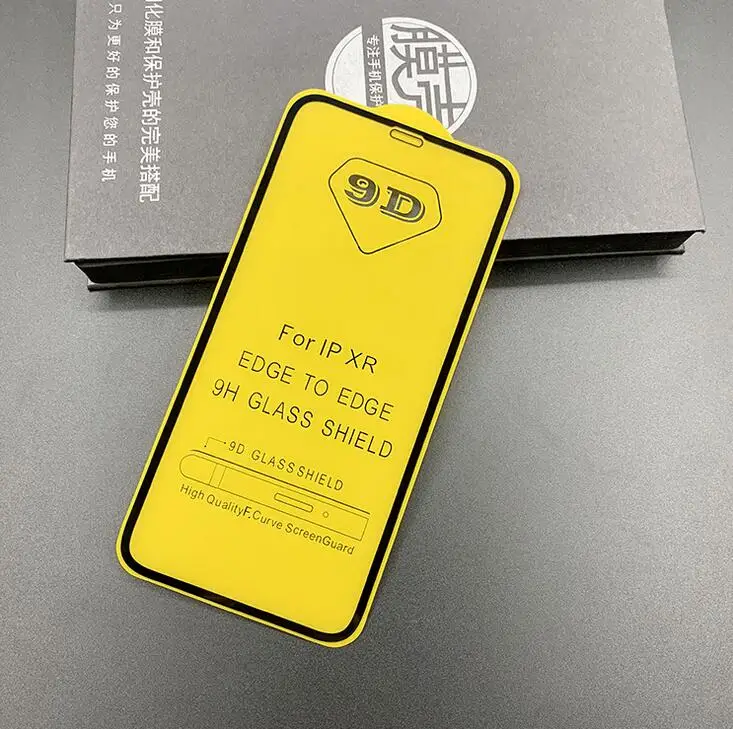 
Factory Wholesales for iPhone X/XS iPhone 12 Fullcover FullGlue 9D Tempered Glass Screen Protector 