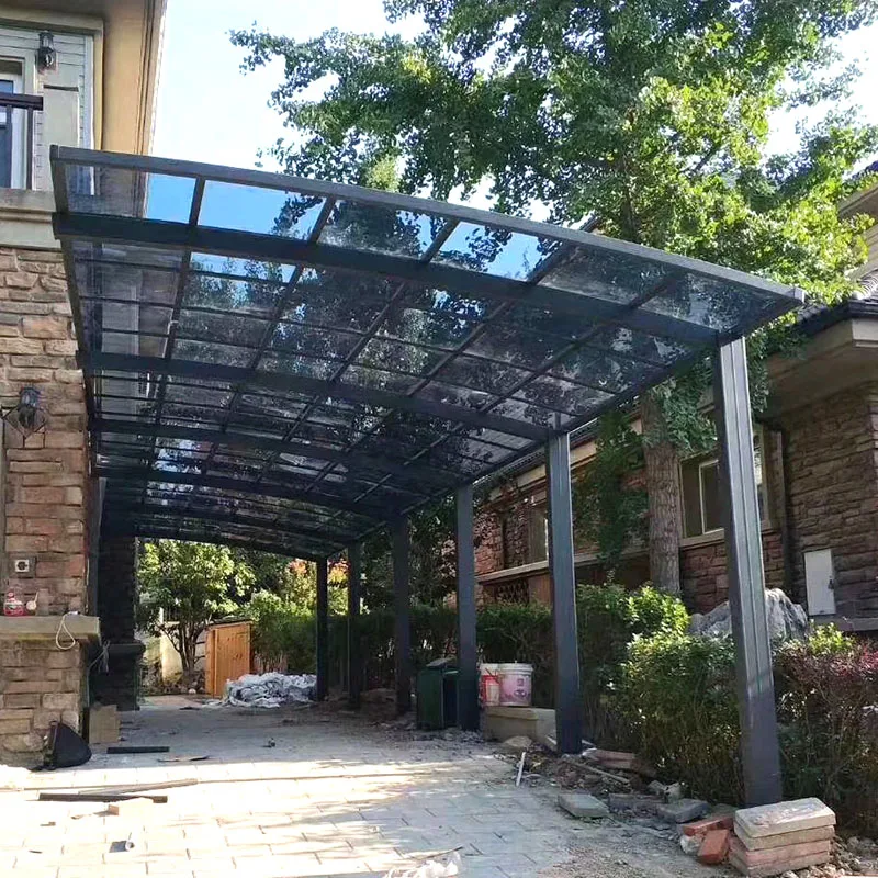 

Wind resistant modern carport designs/car parking tent with 1050g/sqm PVDF roof